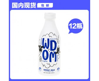 【国内现货包邮】WDOM 渥康 4.0%全脂纯牛奶 800毫升x12瓶/箱 【国内现货包邮】WDOM 渥康 4.0%全脂纯牛奶 800毫升x12瓶/箱